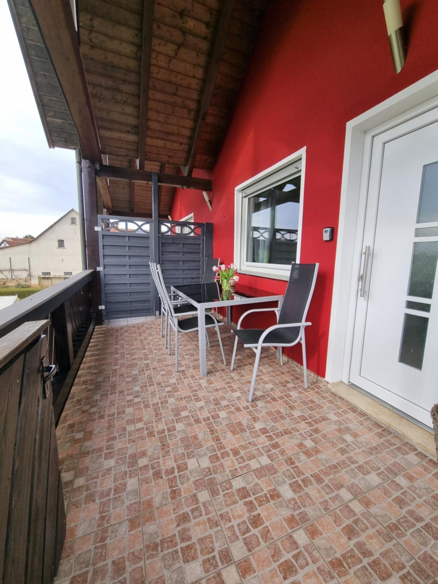 Ferienwohnung „Schau Ins Frankenland“ Burgpreppach Exteriér fotografie