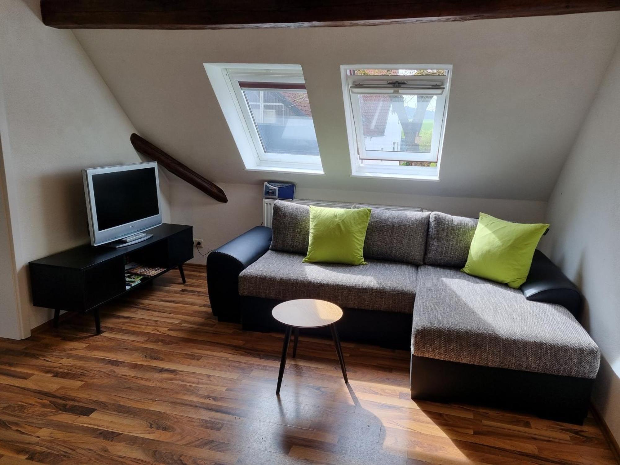 Ferienwohnung „Schau Ins Frankenland“ Burgpreppach Exteriér fotografie